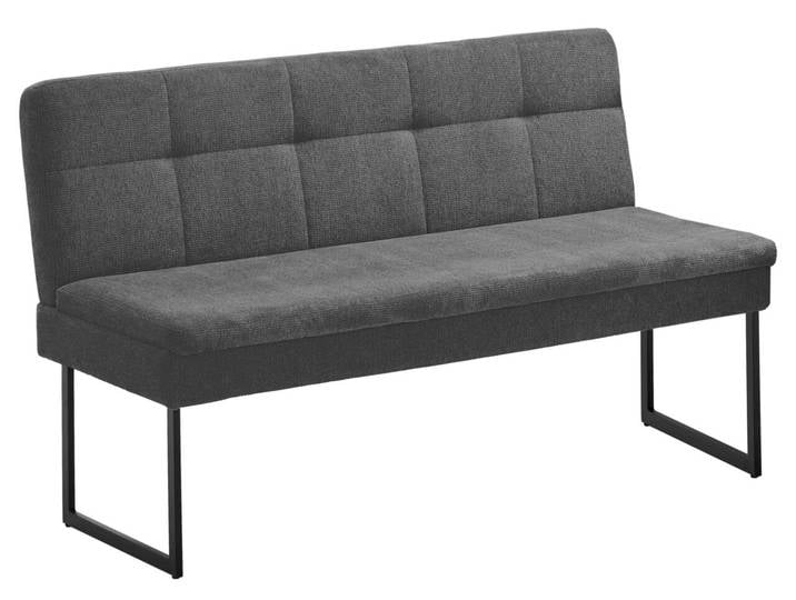Novel Sitzbank QUICK, anthrazit, Stoff