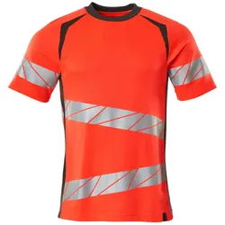 Warnschutz T-Shirt "ACCELERATE SAFE" UV-Schutz - L - rot/dunkelanthrazit