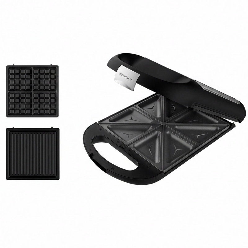 Cecotec Rock'nToast Family 3-in-1 broodrooster