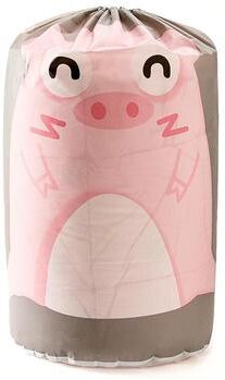 United Pig PEVA Quilt Storage Bag Set Dustproof Blanket And Clothing Organizer Pink Pig