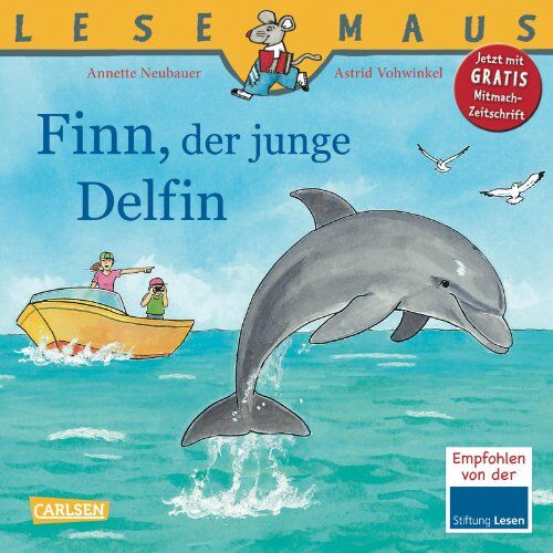 Annette Neubauer - LESEMAUS, Band 127: Finn, der junge Delfin - Preis vom 10.10.2026 11:48:34 h