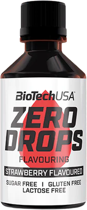 BiotechUSA Zero Drops 50 ml Strawberry