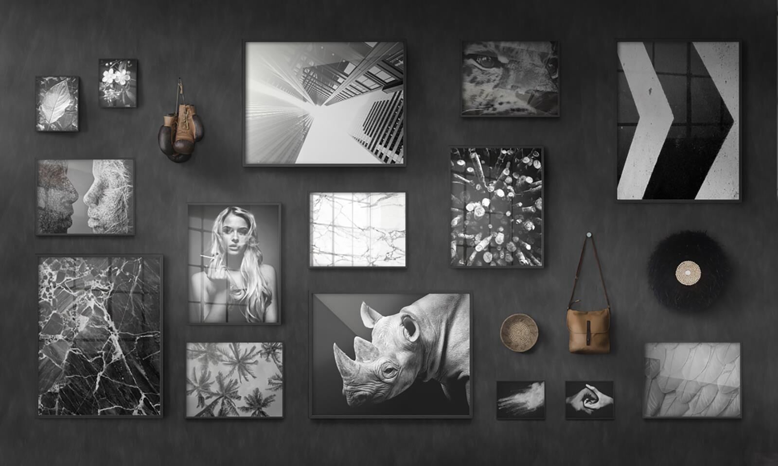 Vanilla Lime Fotobehang Black Out - 014101   8710330141022   Behang