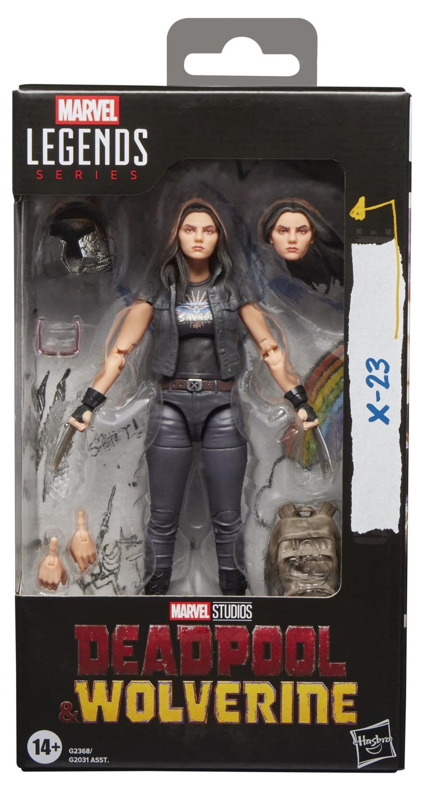 Hasbro Marvel Legends X-23 Deadpool & Wolverine Actiefiguur 15 cm