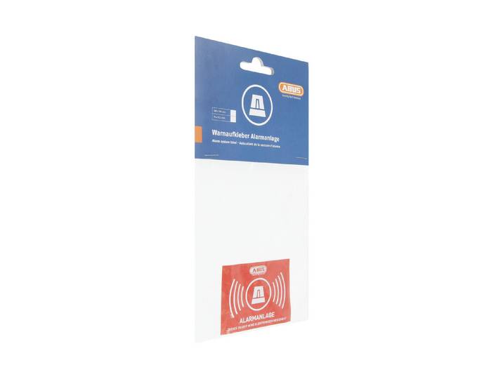 Abus Warnaufkleber Alarm 7.4 × 5.3 cm