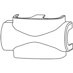 Heimeier Verkleidung 3850-10.553 Kunststoff, weiß RAL 9016, für Multilux