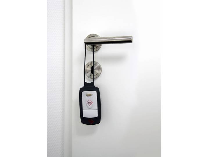 Mobiler Alarm, Schwarz-Grau