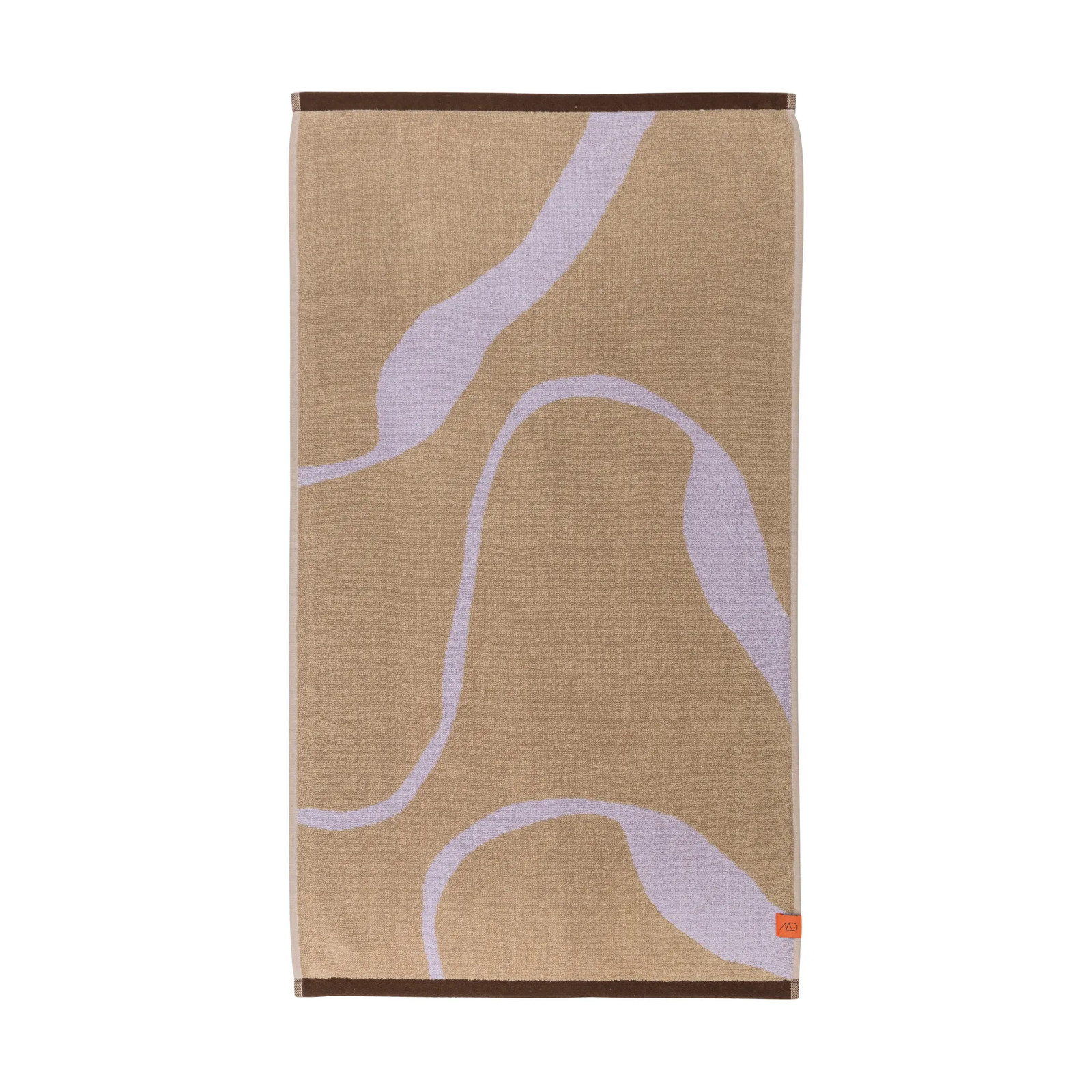 Mette Ditmer Nova Arte badhanddoek Sand-lilac Breedte: 70 cm, Lengte: 133 cm