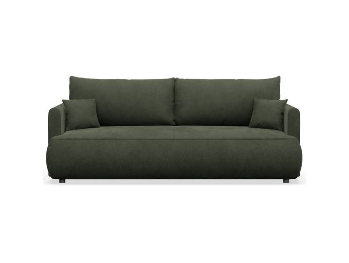 Dreisitziges ausklappbares Sofa Ovo Mini mit Stauraum,
