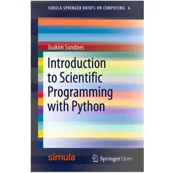 Introduction to Scientific Programming with Python, Fachbücher von Joakim Sundnes