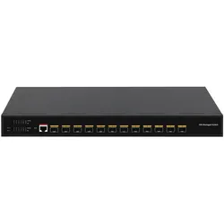 Ernitec Electra 12 port Fiber (12 Ports), Netzwerk Switch, Grau