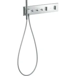 Hansgrohe AXOR ShowerComposition Thermostatmodul 540/110 Chrom, Unterputz, 3 Verbraucher, Schiebegriff, Rain & MonoRain Strahlarten