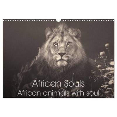 African Souls African animals with soul (Wall Calendar 2027 DIN A3 landscape), CALVENDO 12 Month Wall Calendar