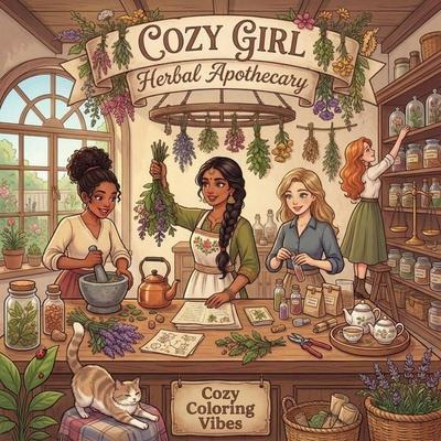 Cozy Girl Herbal Apothecary, Taschenbuch von Cozy Coloring Vibes, Cozy Coloring Vibes, 978-1-965964-75-0