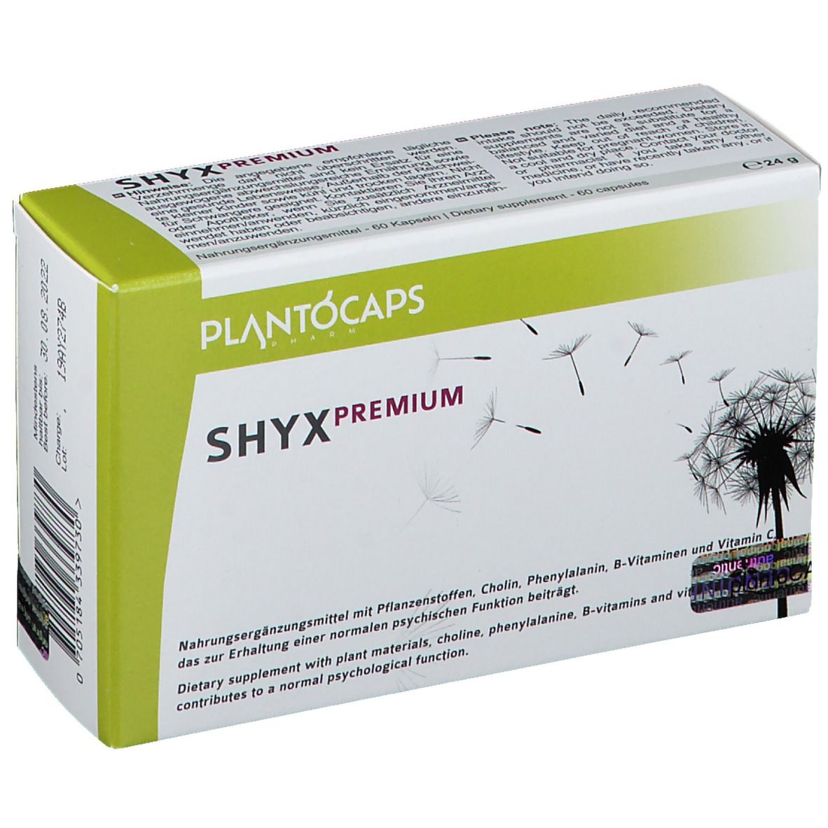 Plantocaps shyX Premium Kapseln 60 St