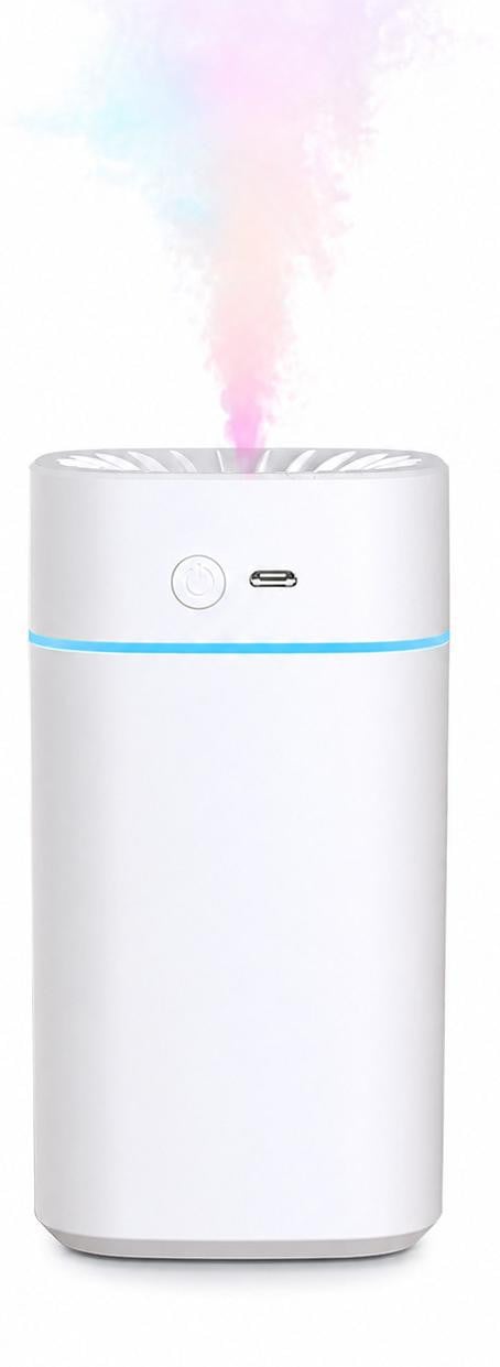 INF Oplaadbare Aroma Diffuser Luchtbevochtiger met Sfeerlicht Wit