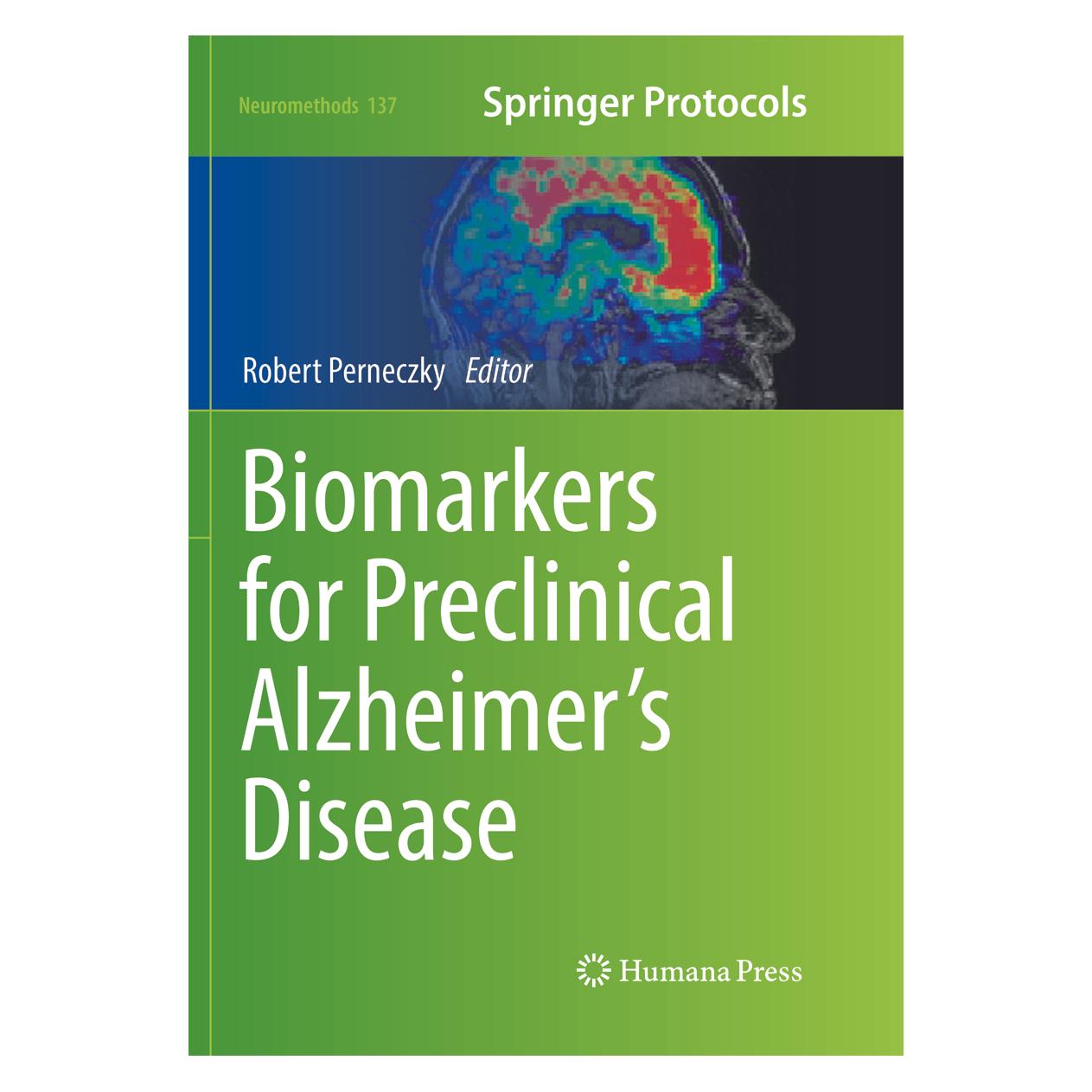 Springer Biomarkers for Preclinical Alzheimer's Disease (Englisch, Softcover, Robert Perneczky) (56048772)