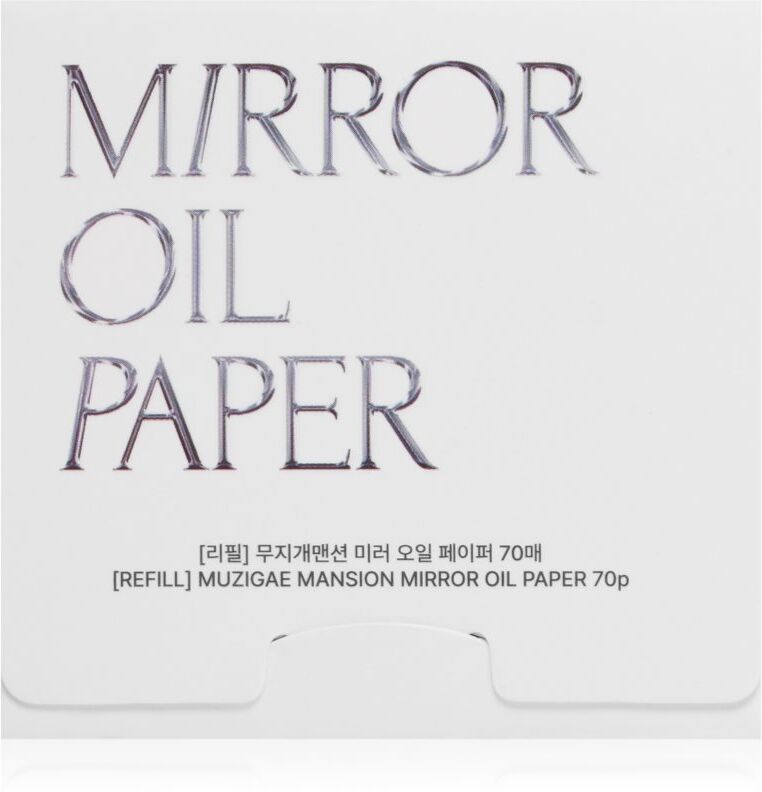 MUZIGAE MANSION Mirror Oil Paper Refill blotting papers refill 70 pc