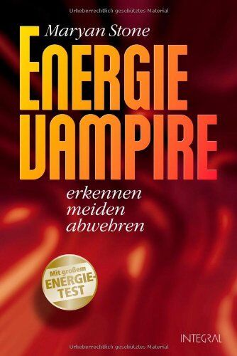 Maryan Stone - Energie-Vampire: erkennen - meiden - abwehren - Preis vom 09.10.2026 07:28:09 h