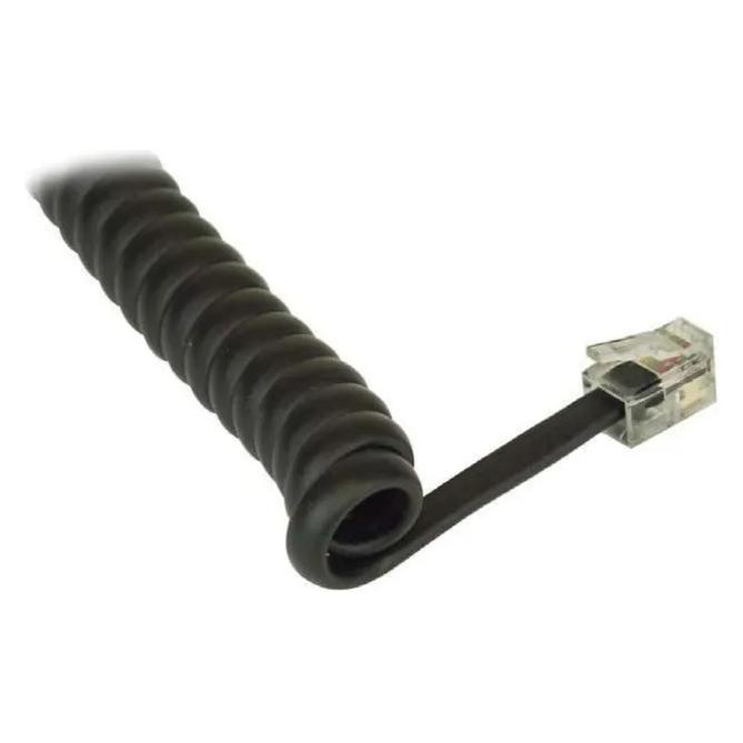 Goobay Telefonhörer-Spiralkabel CCA RJ10-Stecker > RJ10-Stecker (68002)