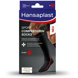 Hansaplast Sport Compression Socks Kompressionssocken Gr. L 2er-Set