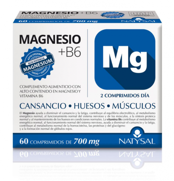 Natysal Magnesium + B6 60 Comp