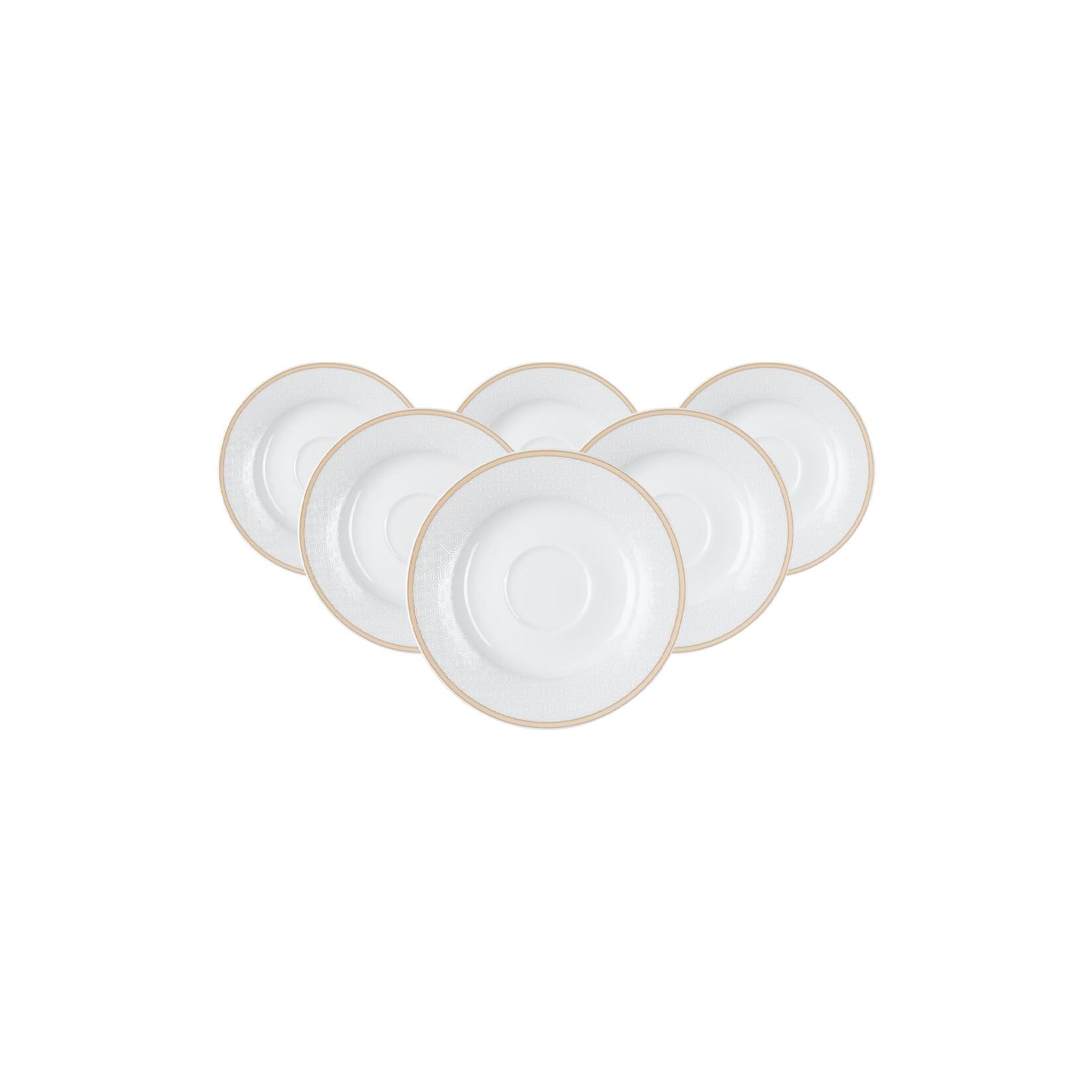 Ritzenhoff & Breker Espressountertassen Geo ø 13 cm 6er Set