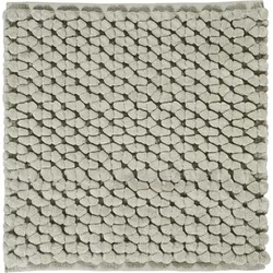 Nomad Badezimmer-Teppich 60 x 60 cm grau-beige