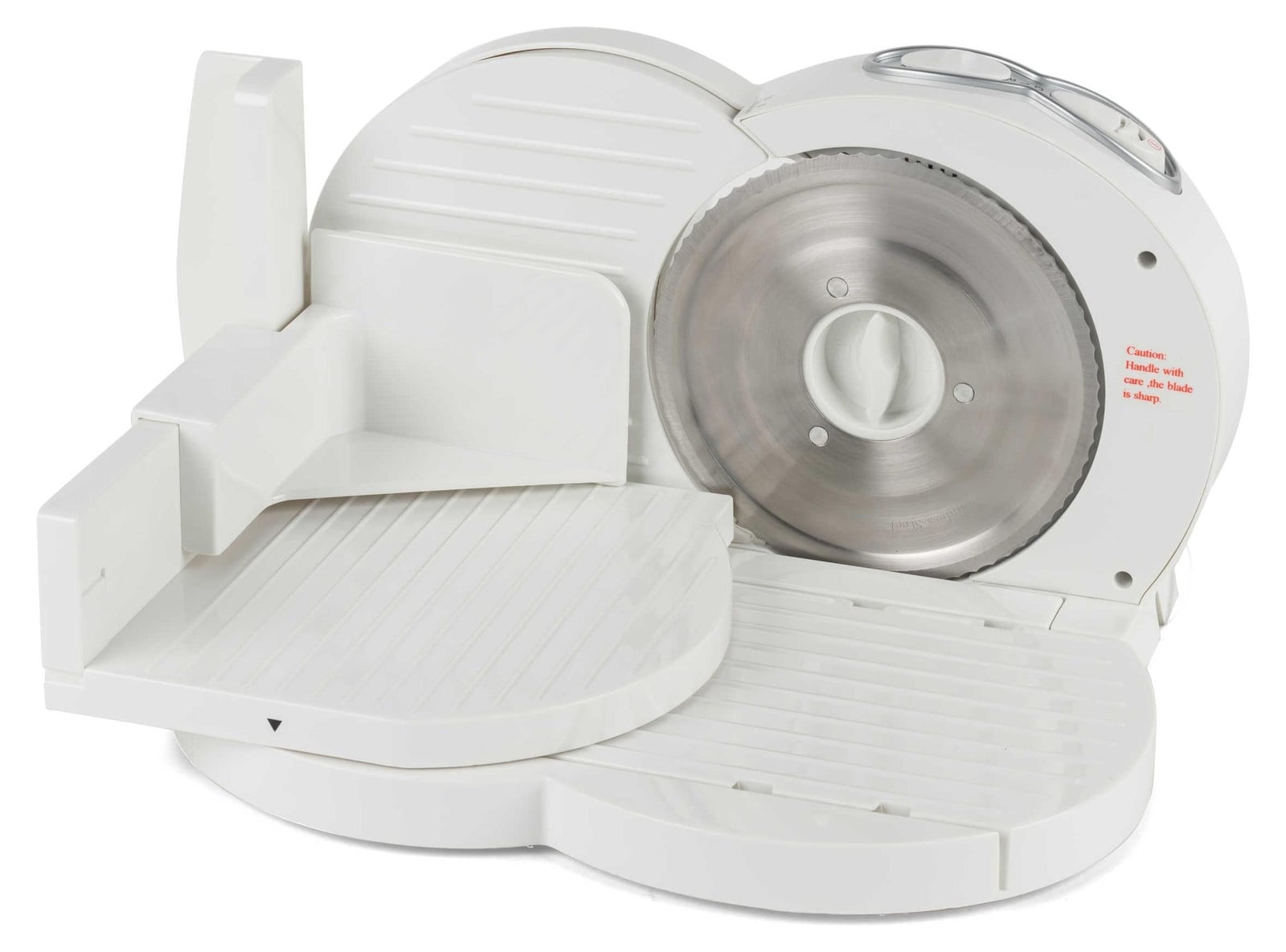 Dripio Elektrische snijmachine 150 W met 3 standen en instelbare snijdikte 1–15 mm