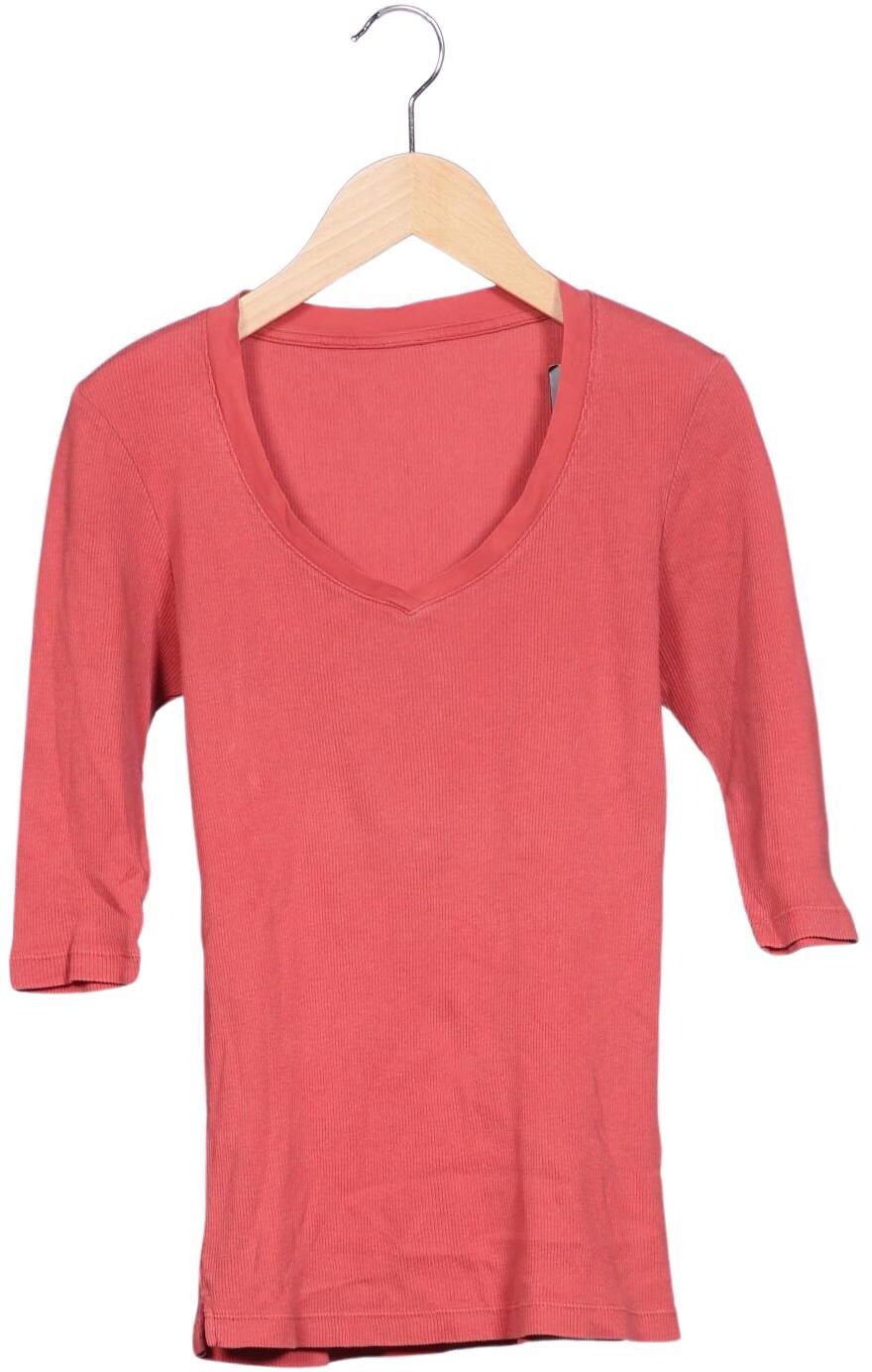 Grüne Erde Damen T-Shirt, Rot, Gr. 3Xs, Baumwolle - Second Hand