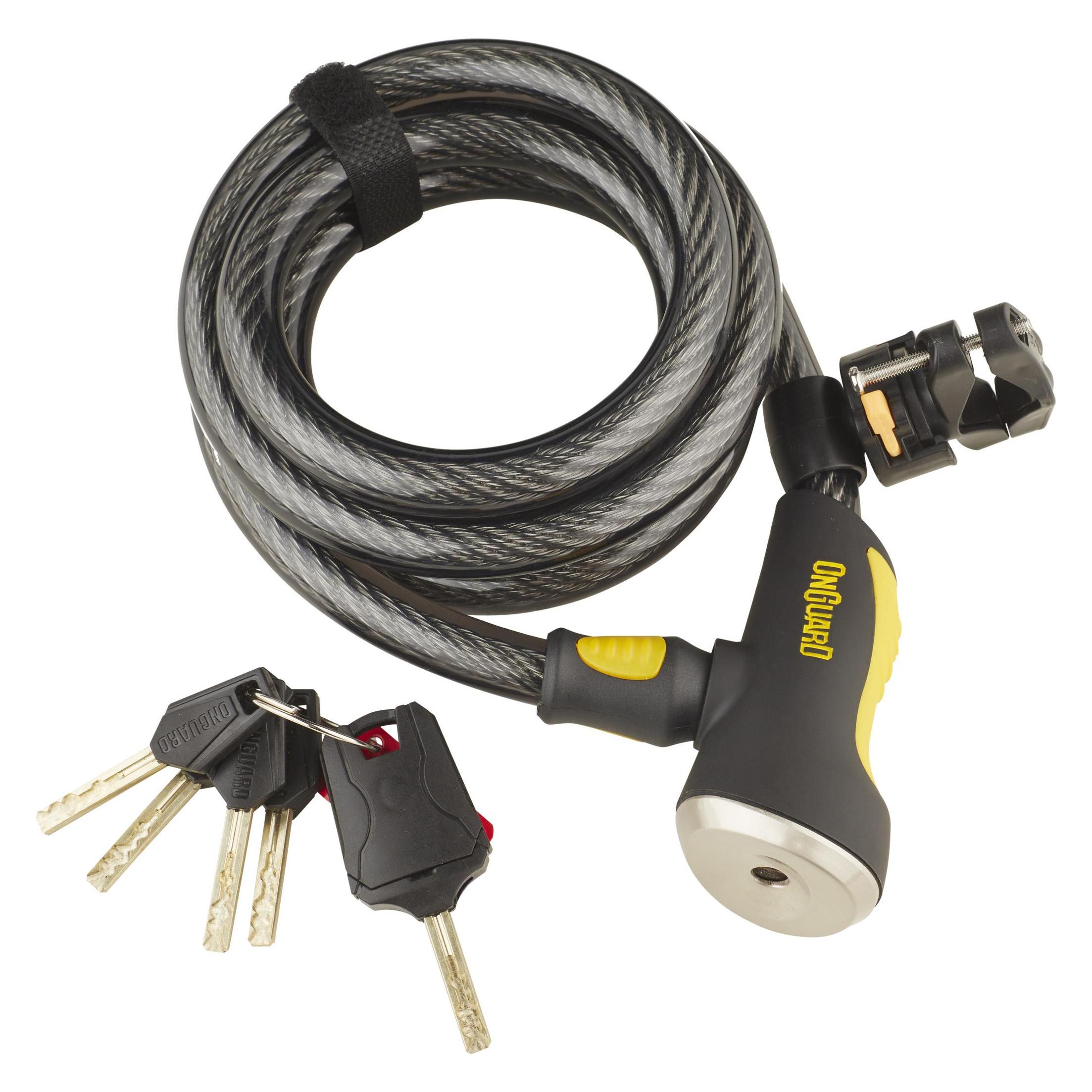 Onguard Dobermann 8027 Spiralkabelschloss 185 cm Ø15 mm (185 cm) (ONG-8027)