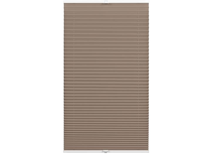 Plissee GARDINIA Concept Tageslicht , grau (taupe), B:80cm H:130cm, Obermaterial: 100% Polyester, Plissees, Plissee, in der Breite kürzbar