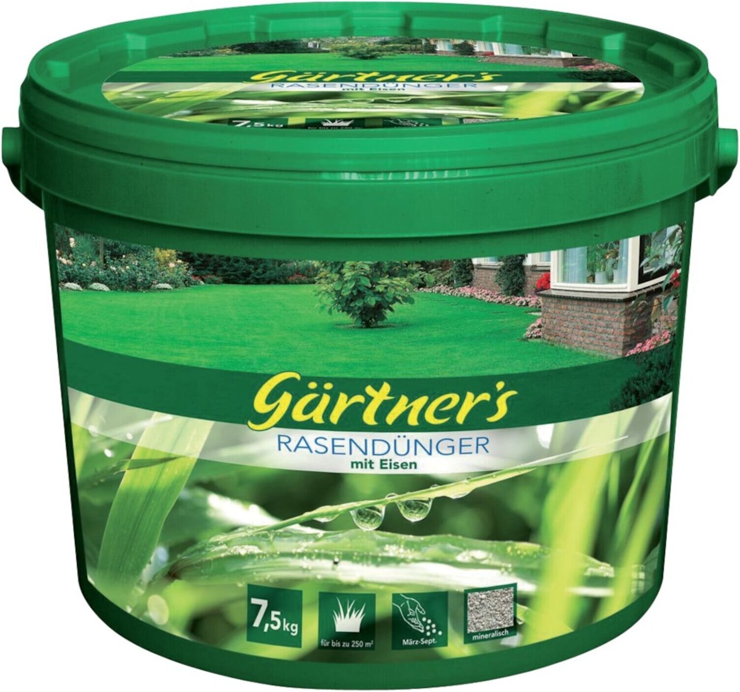 Rasendünger LZW m. Eisen-II-Sulfat, 7,5kg ; GPI (9219)