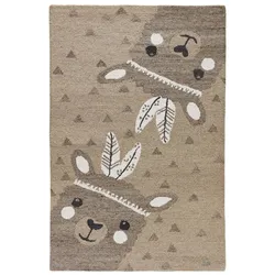 Natur Pur Kids Kinderteppich mit Alpaca-Design 80x150 cm