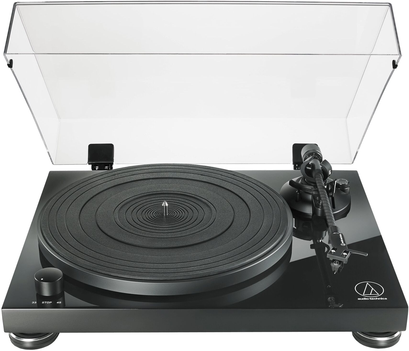 Giradischi Audio Technica AT LPW50PB FULLY MANUAL Black