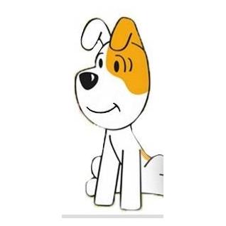 Tissotoys Figur - Reksio sitzend (42374714)