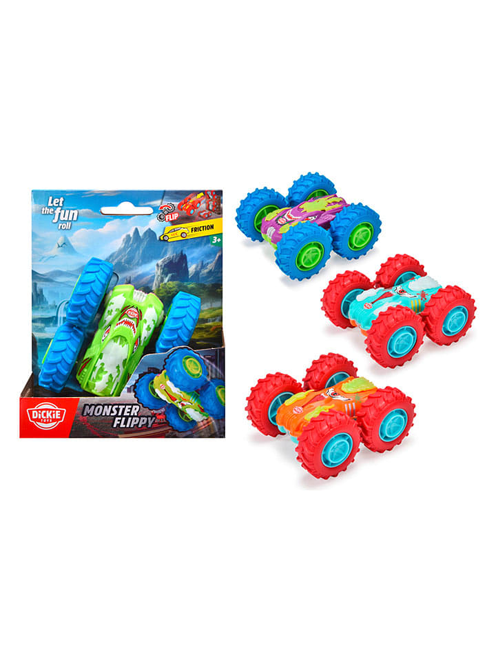 Dickie Toys Auto "Monster Flippy" - ab 3 Jahren (Überraschungsprodukt) - onesize