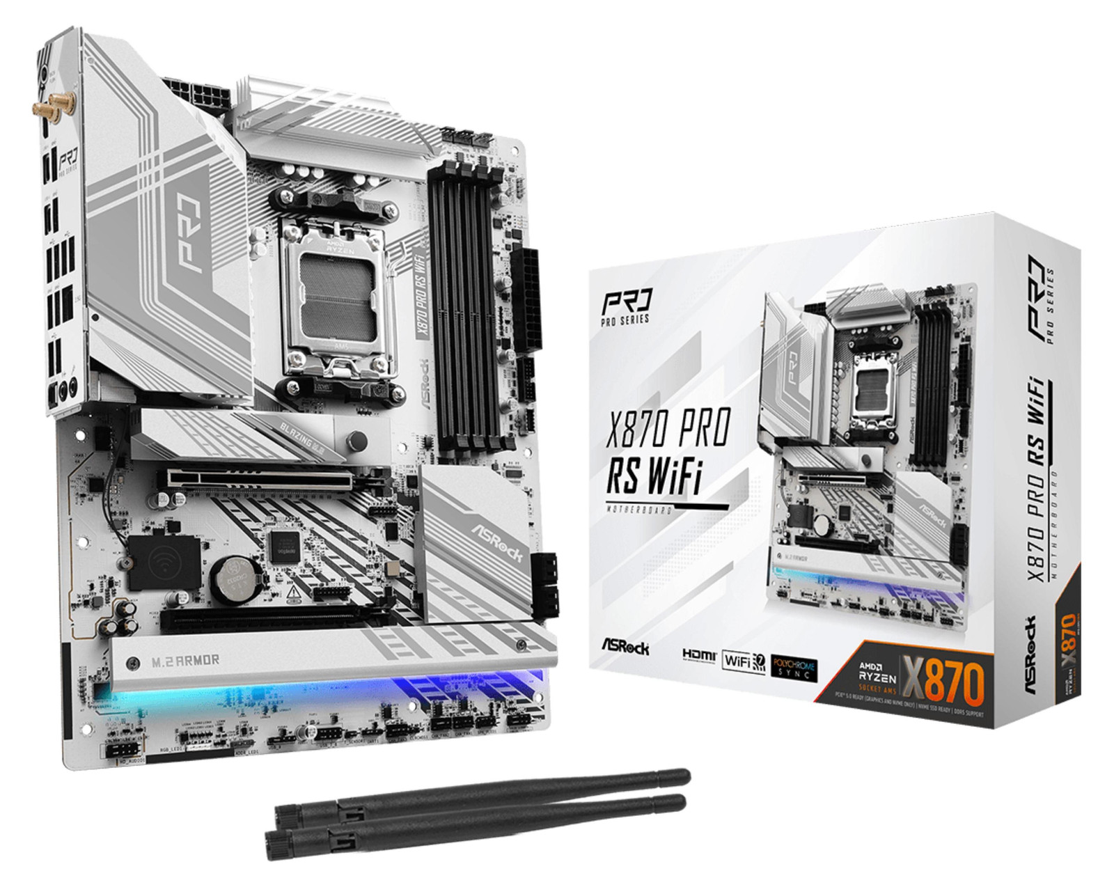 ASRock X870 Pro RS WiFi Motherboard