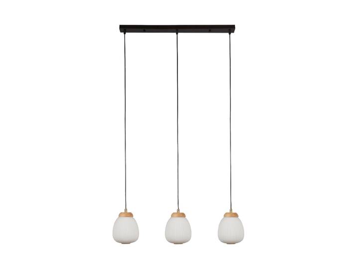 Dimmbare Hängelampe „Ella“ Natural, Weiss, Schwarz Searchlight