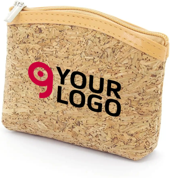 Portamonete in sughero naturale EcoBag Personalizzate o neutre