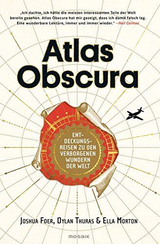 Joshua Foer - Atlas Obscura: Entdeckungsreisen zu den verborgenen Wundern der Welt - Preis vom 10.10.2026 11:48:34 h