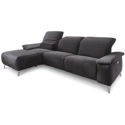 Musterring Ecksofa MR 370 Stoff Grau Stone