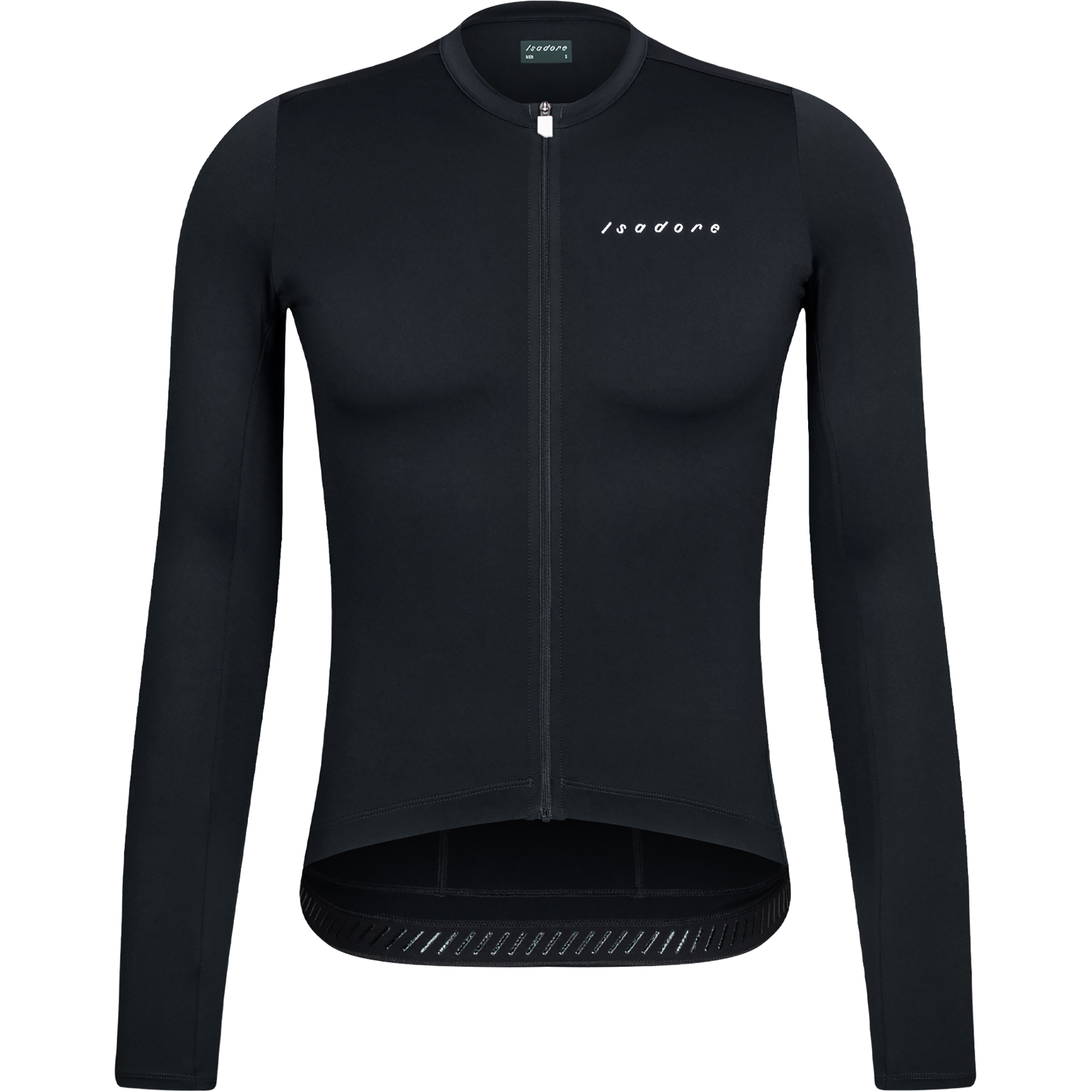 Isadore Debut LS Trikot Herren Radtrikots schwarz Größe M Gravel Windabweisend