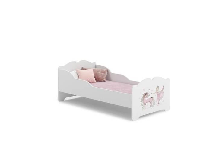 Lit enfant ANNI 140x70 Danseuse licorne avec matelas