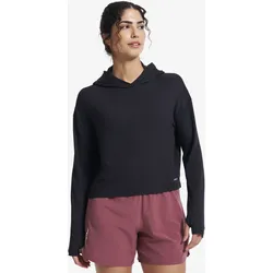 Impulse Active Cropped Hoodie Damen Black, Größe:M - Damen > Oberteile > Longsleeves - Schwarz
