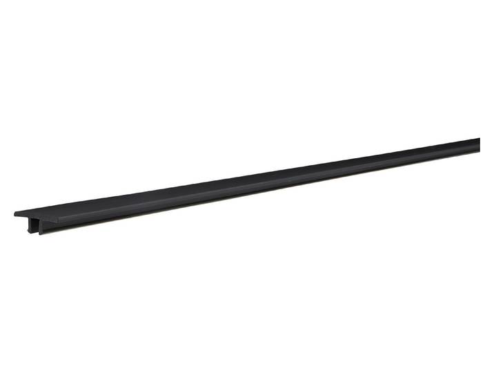 Abdeckprofil PVC Schwarz 1 m