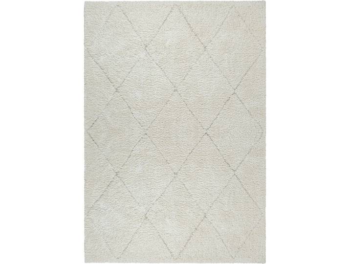 Hochflorteppich Ideal Shaggy Creme ca. 120x170cm