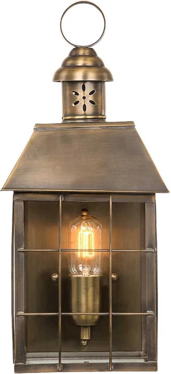 Steady Lighting Wandlamp Solid Koper E27 - L: 12 cm