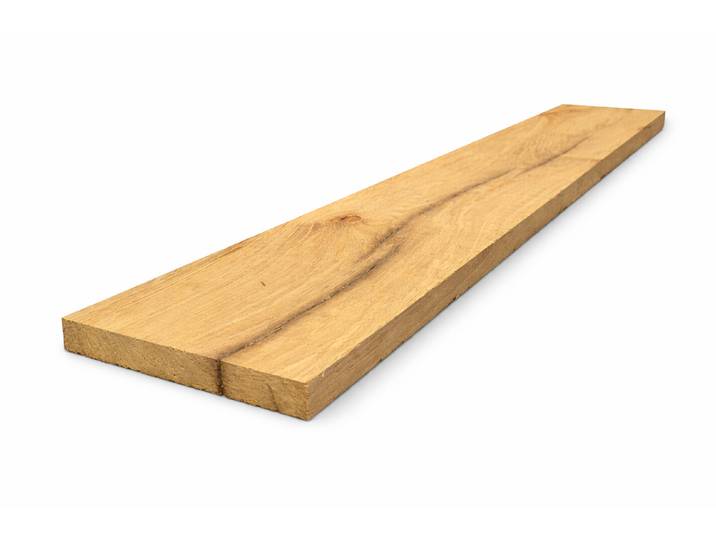Schnittholz alte Eiche 2400 x 120-160 x 15 mm