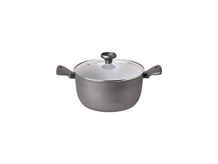 Prestige Earth Pan Kochtopf Induktion - Suppentopf 28cm/ 7,5L - Antihaft-Keramik, Recycelt & Recycelbar, Giftfrei, Spülmaschinenfest, Easy-Grip-Griffe